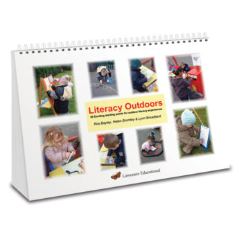 50 outdoor literacy teaching ideas. Wiro bound practitioner's book.