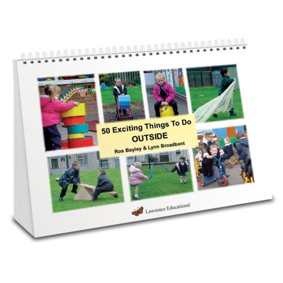50 Exciting Things to do Outside - A4 wiro bound practitioner's book.