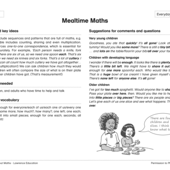Let’s Talk About Maths