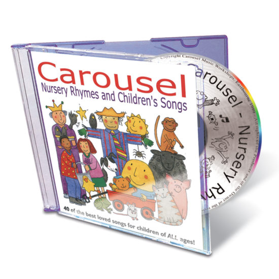 40 popular nursery rhymes and children's songs on audio CD