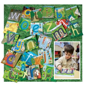 Alphabet Pathway Mats - 26 letter formation mats for early years and KS1