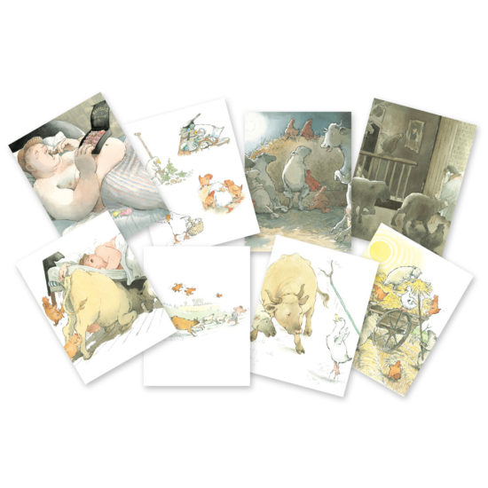 Large format sequencing story cards from popular picture book (275 x 210mm on durable plastic)