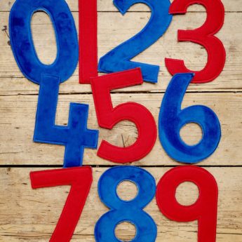 Feely Fabric Numbers
