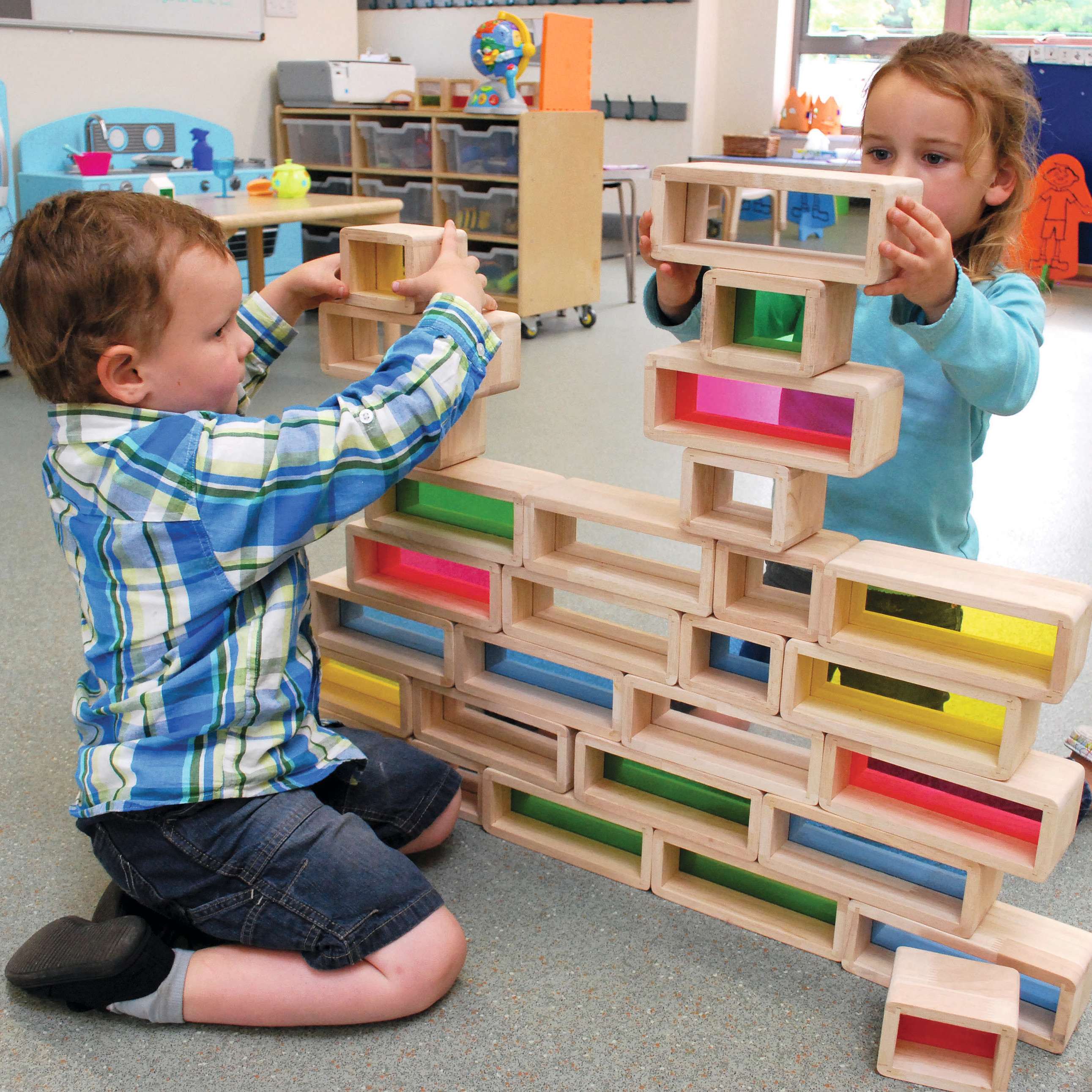 children's wooden building bricks