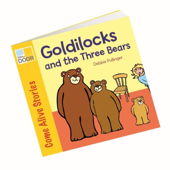 Illustrated Goldilocks and the Three Bears  picture book and big book option