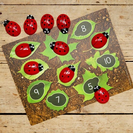 Ladybugs Counting Set Early maths activities 020