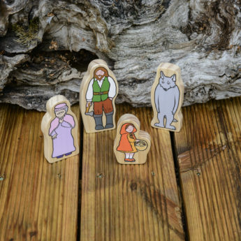 Little Red Riding Hood Wooden Characters