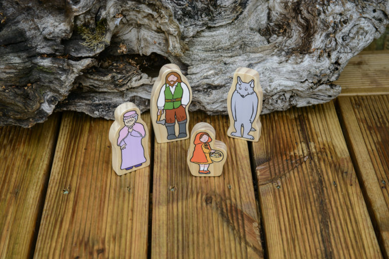 Little Red Riding Hood Wooden Characters