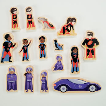 Superhero Wooden Characters - Image 3