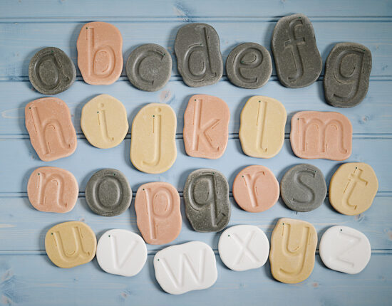 Feels-Write Lowercase Letter Stones