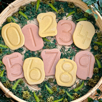 Feels-Write Number Stones