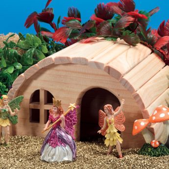Wooden Fairy House for Small World Play