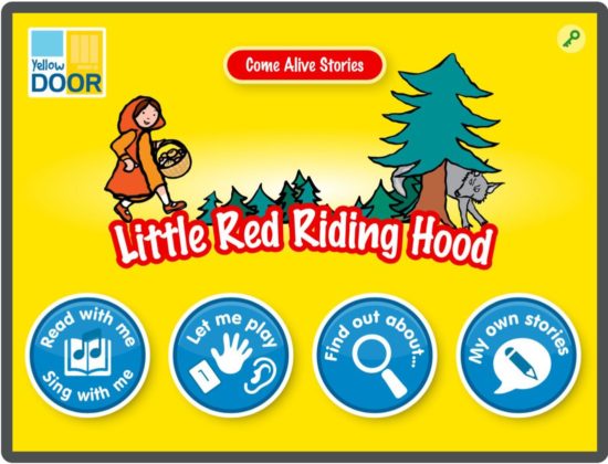 Little Red Riding Hood Interactive Story and games app