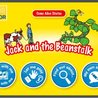 Jack and the Beanstalk Interactive Story and games app
