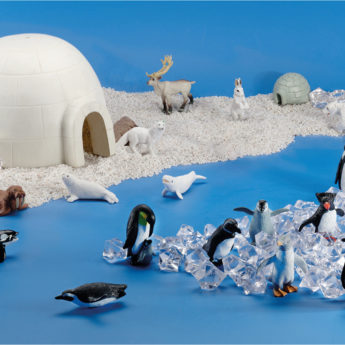 Ice Explorer Scene Kit for small world play