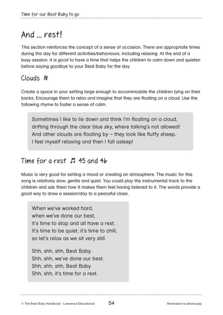 The Beat Baby Handbook For Emotional Development