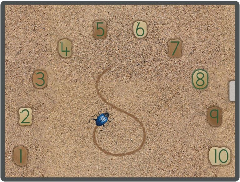 Learn to write numbers with this early years app