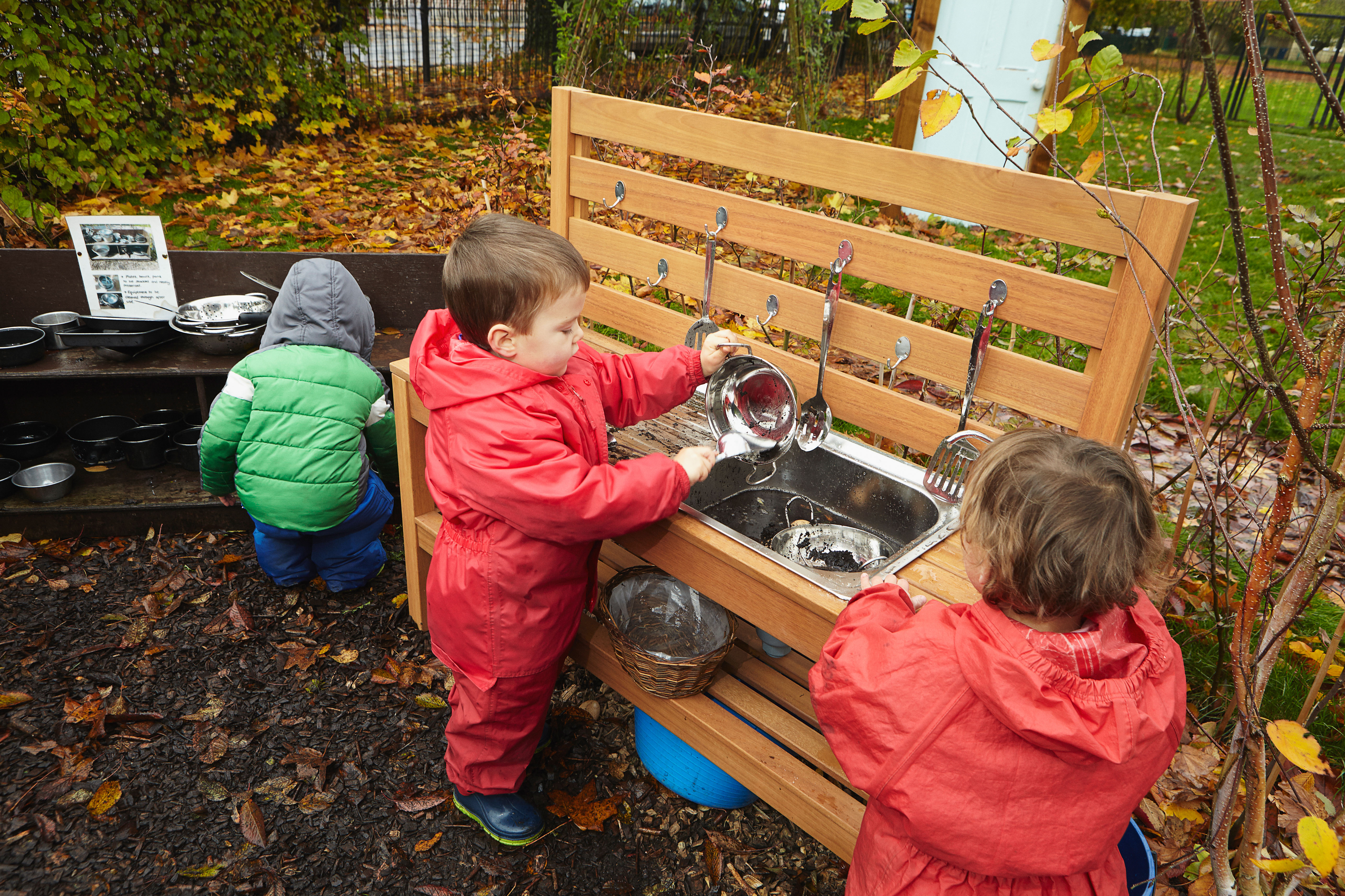 mud play kitchen