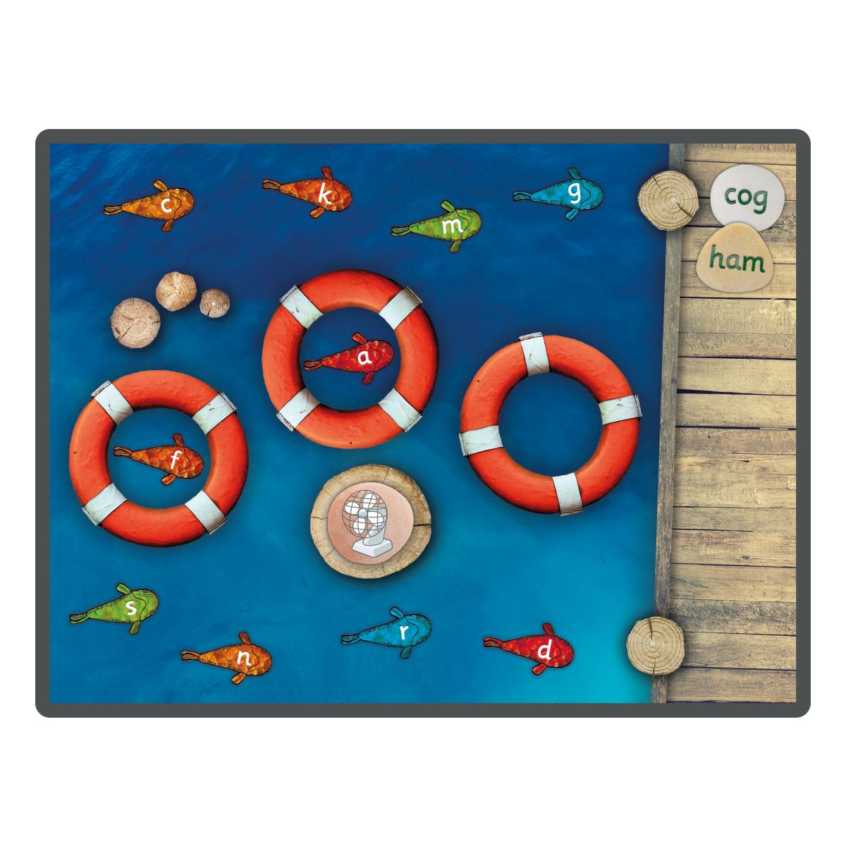 Final Sounds Fish App early years phonics app