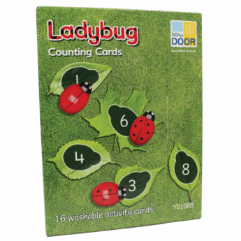 Ladybug Counting Cards