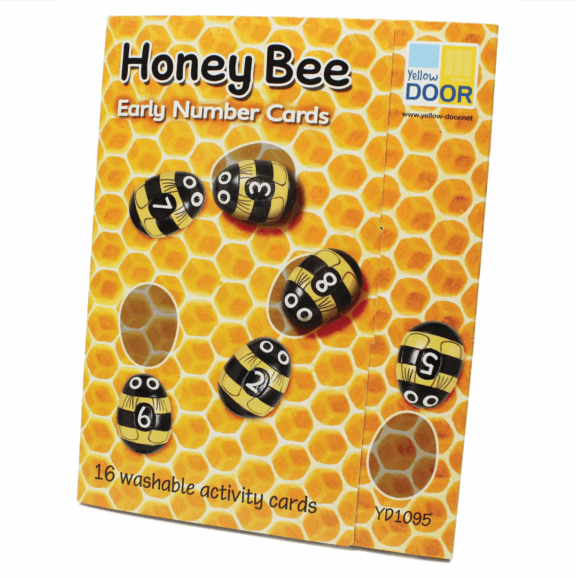 Honey Bee Number Cards