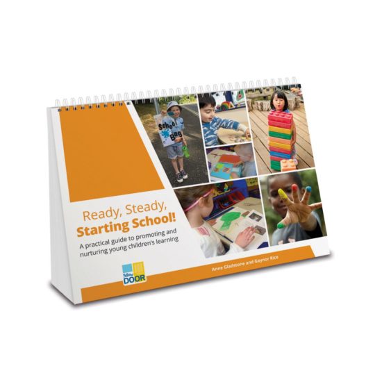 Spiral-bound handbook with practical ideas to smooth transition from Reception to Key Stage 1