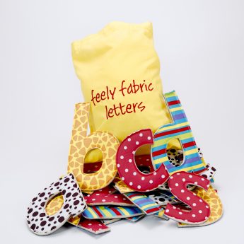 Feely Fabric Letters