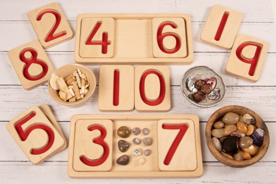 0-20 Early Mastery Number Trays