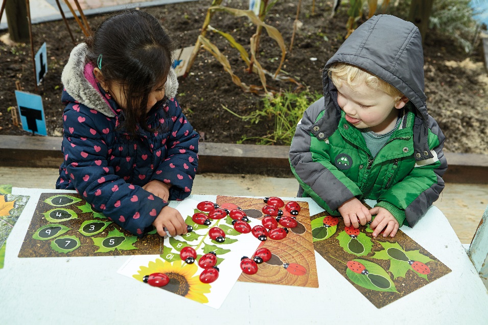 How outdoor learning can help with social distancing in the early years