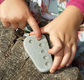 Tactile Counting Stones