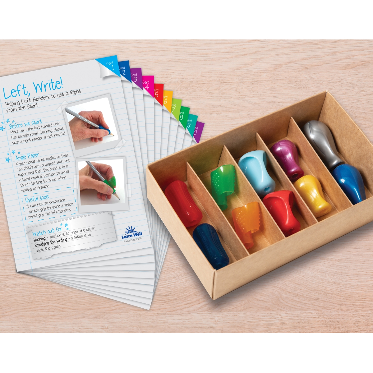 Left Write Handwriting Kit mark making for lefthanders