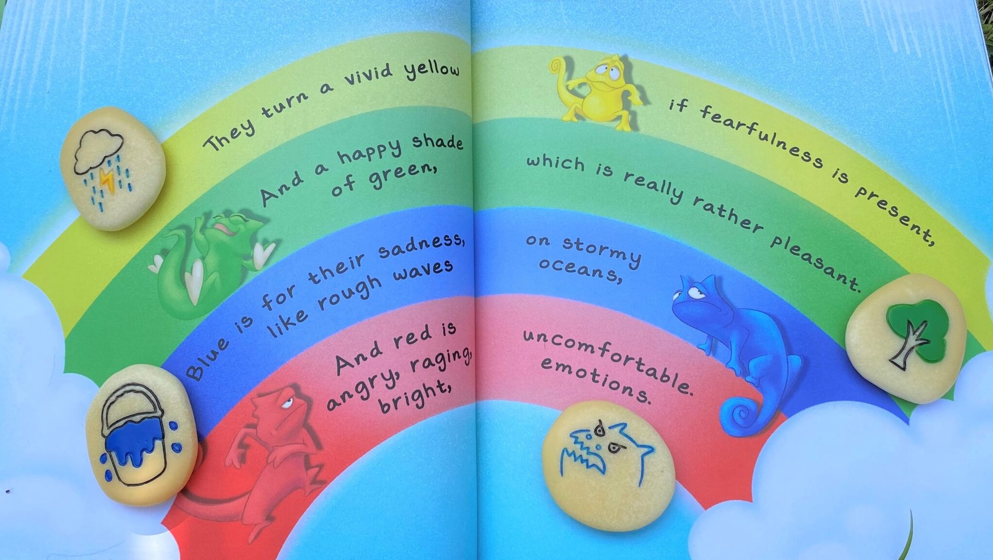 Conker book & Emotion Stones