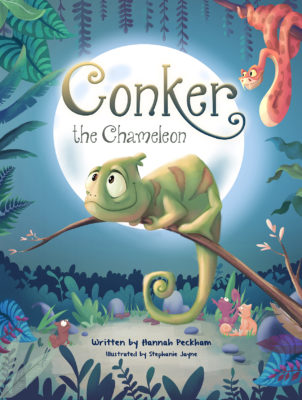 Conker the Chameleon book cover