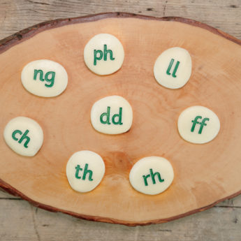 Welsh Alphabet Pebbles