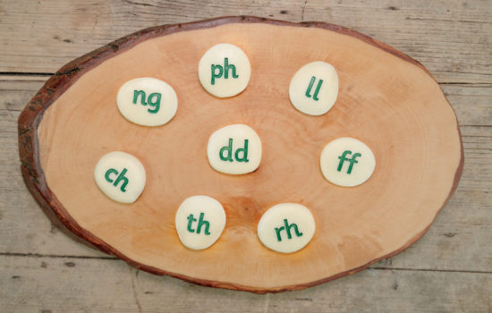 Welsh Alphabet Pebbles