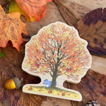 Four Seasons Trees Wooden Play Set - Image 3