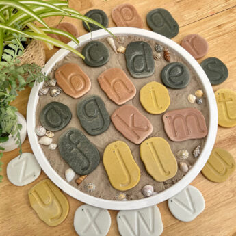 Feels-Write Lowercase Letter Stones
