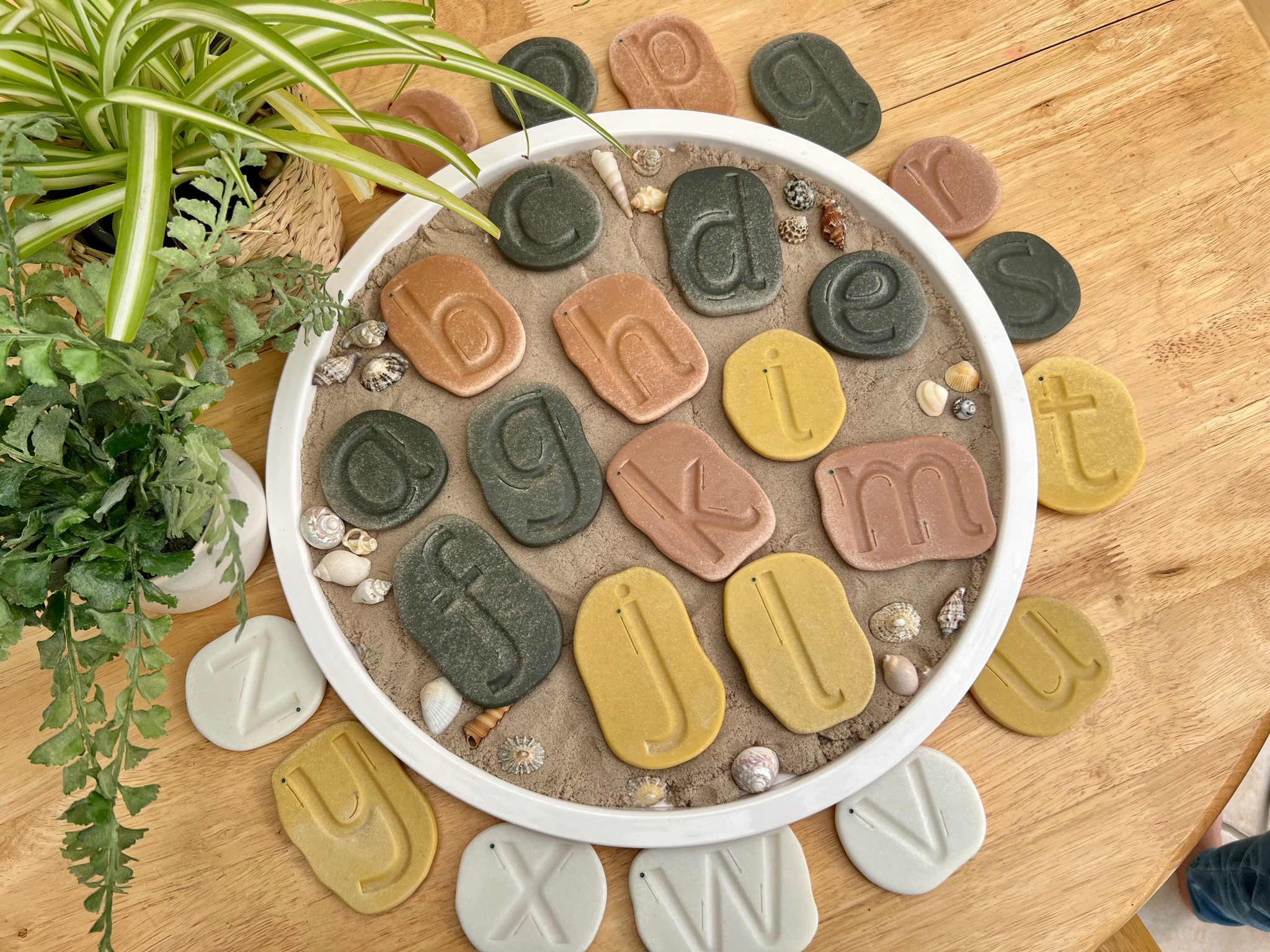 Feels-Write Lowercase Letter Stones