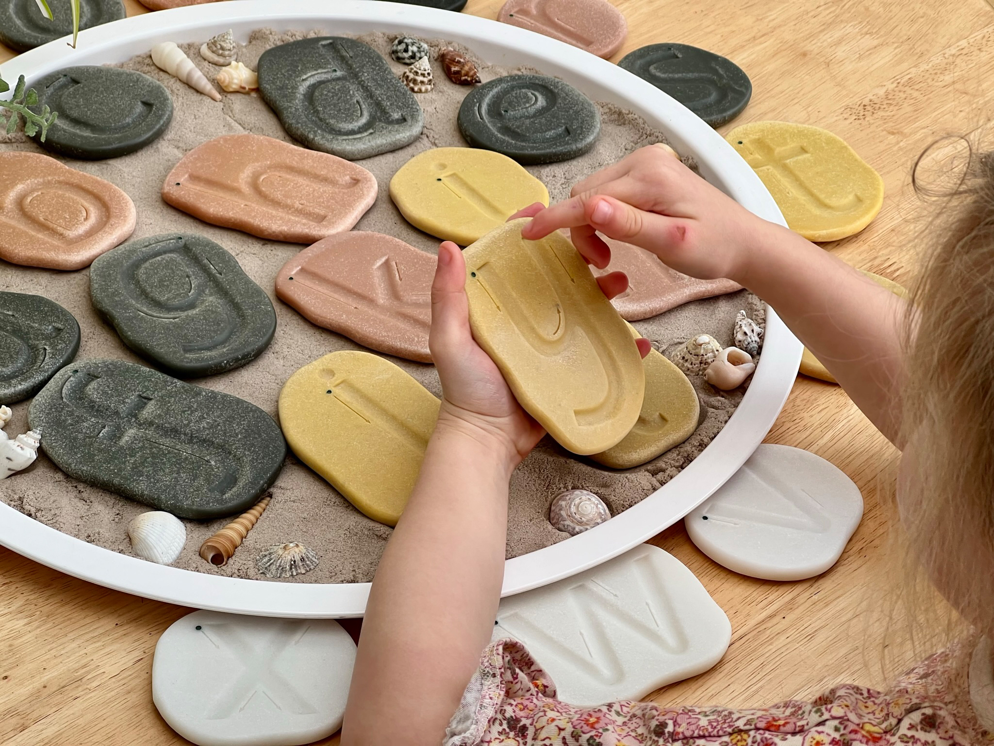 Feels-Write Lowercase Letter Stones - Image 2