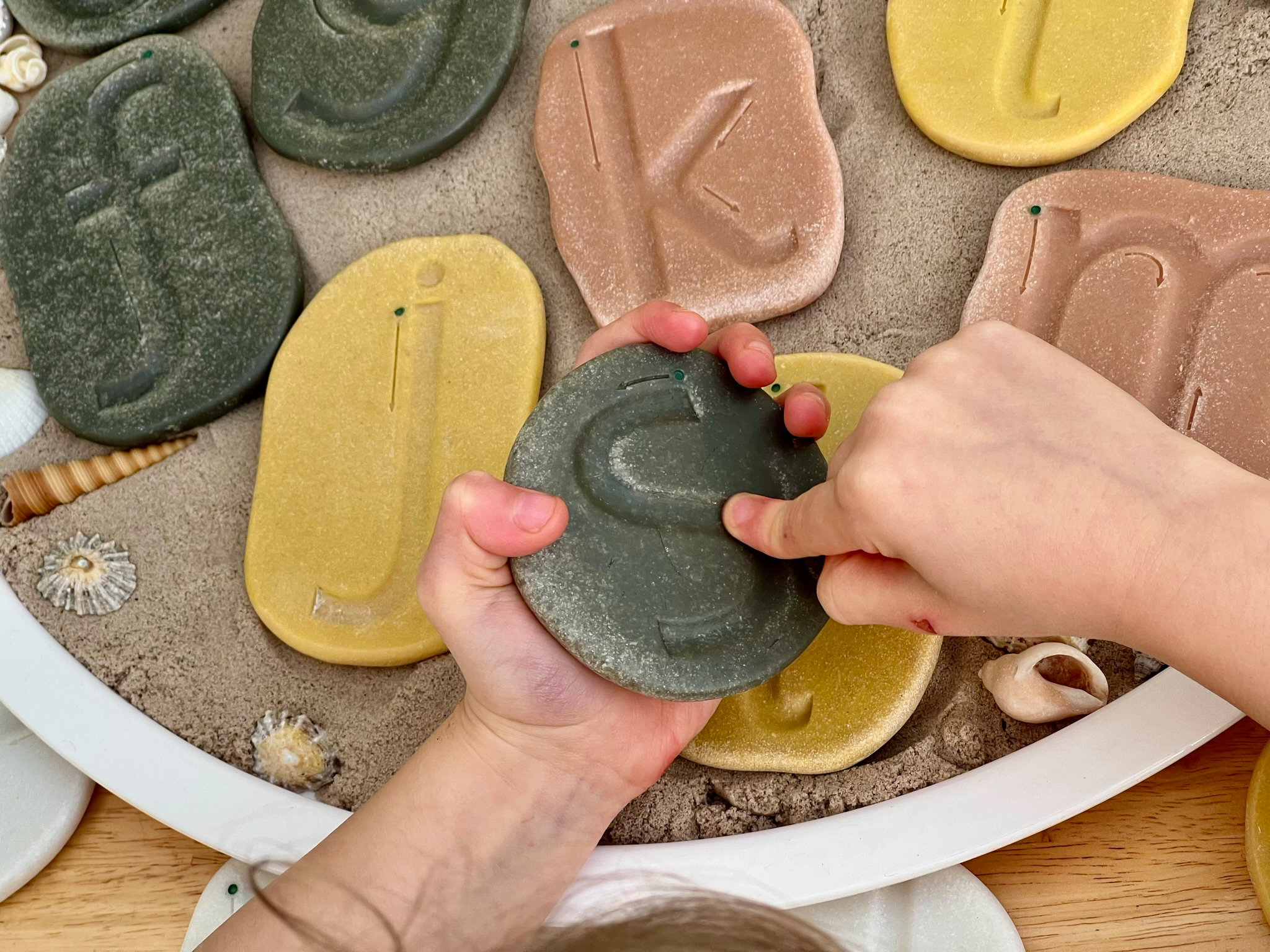 Feels-Write Lowercase Letter Stones - Image 3