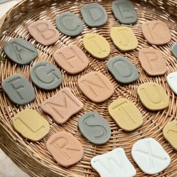 Feels-Write Uppercase Letter Stones