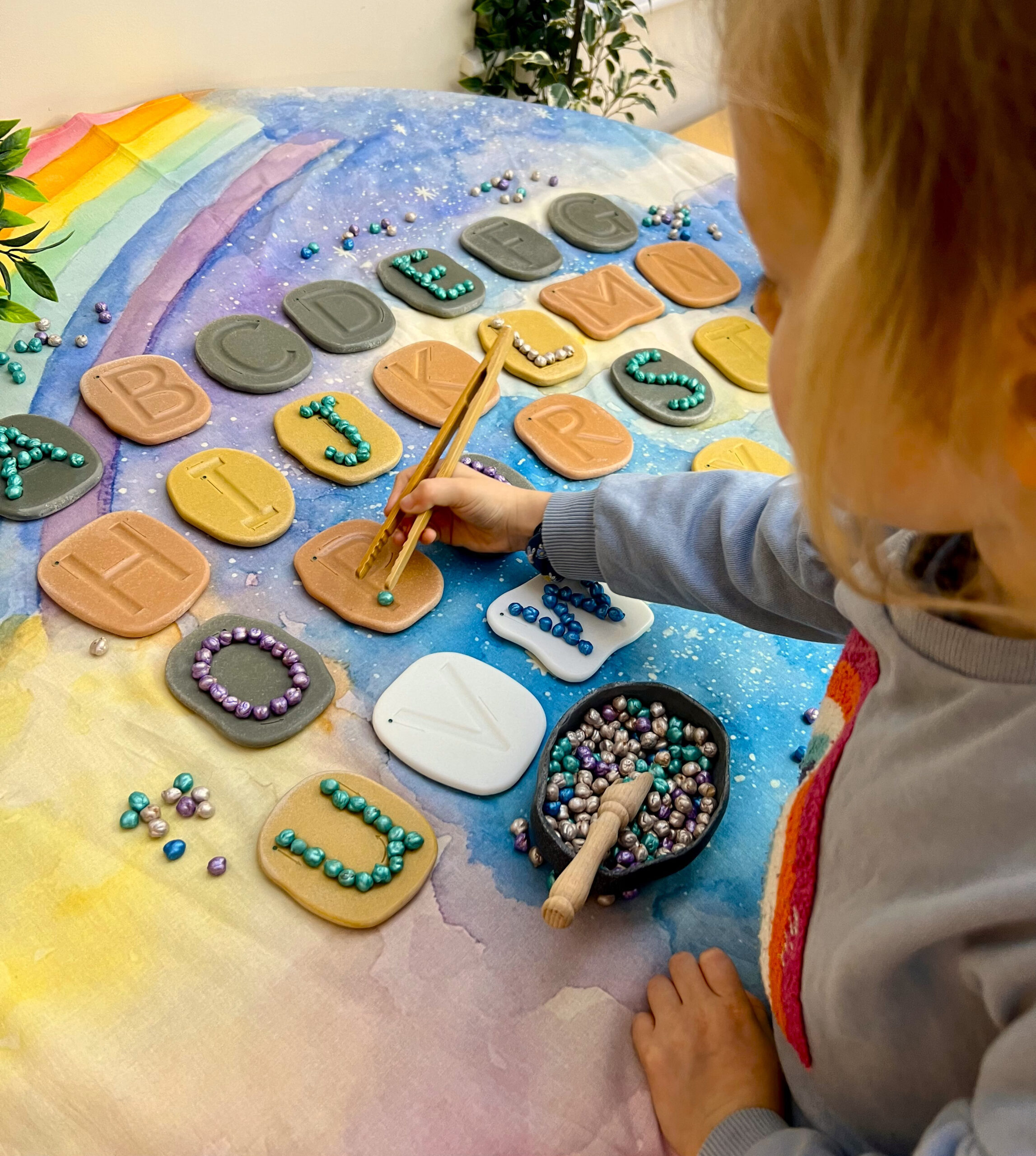 Feels-Write Uppercase Letter Stones - Image 8