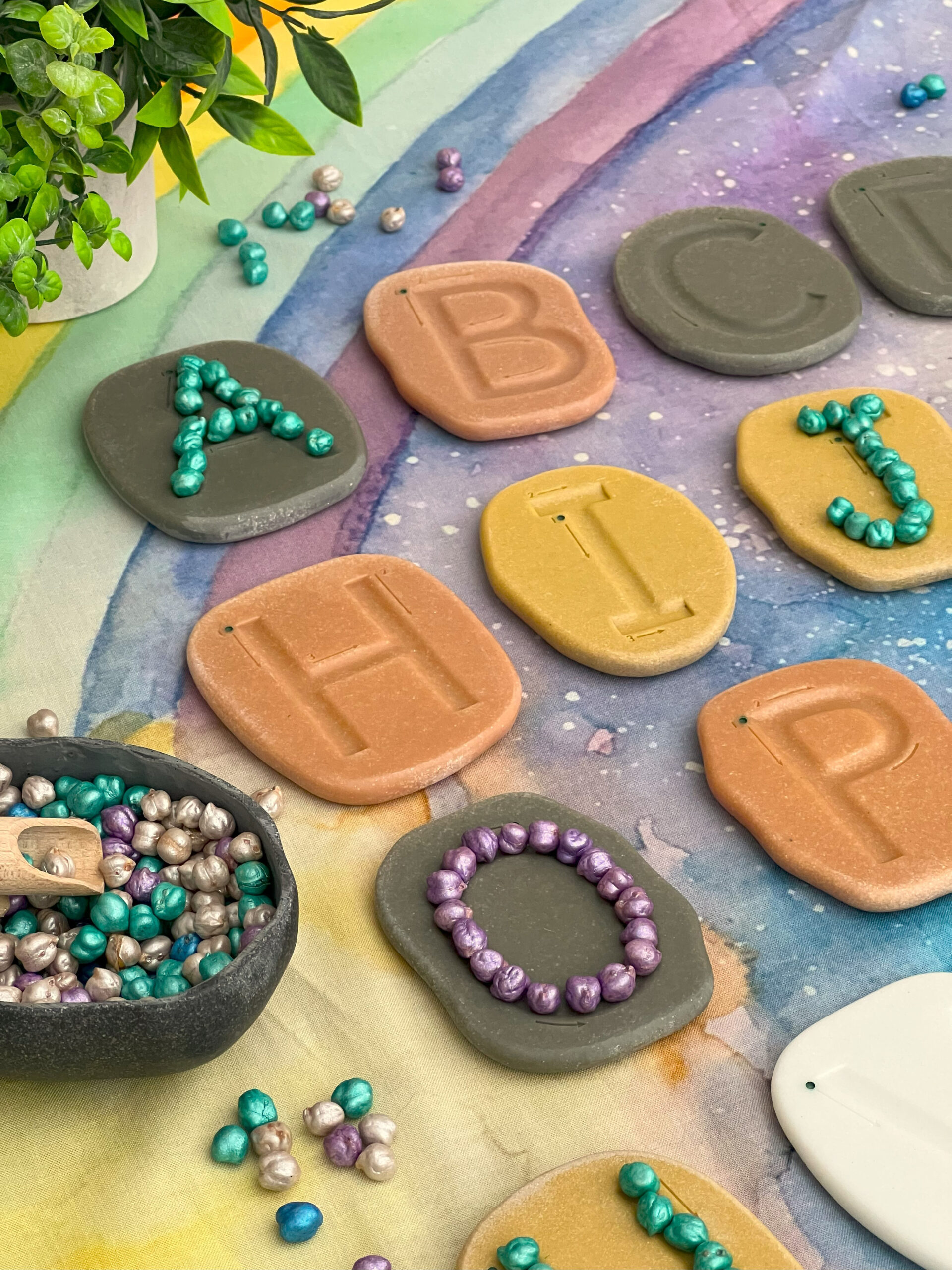 Feels-Write Uppercase Letter Stones - Image 6