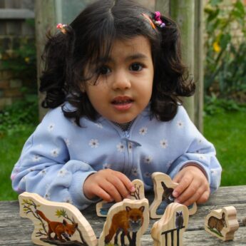 Woodland Animal Families Wooden Characters  - Image 4
