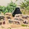 Endangered Animal Families Wooden Characters  - Image 3