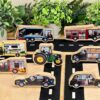 Look Inside – Community Vehicles Wooden Play Set - Image 3