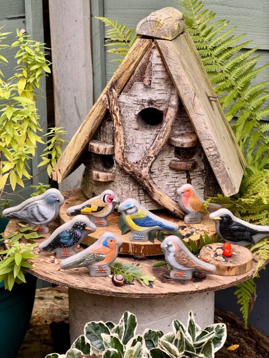 Birds - Sensory Play Stones - Yellow Door