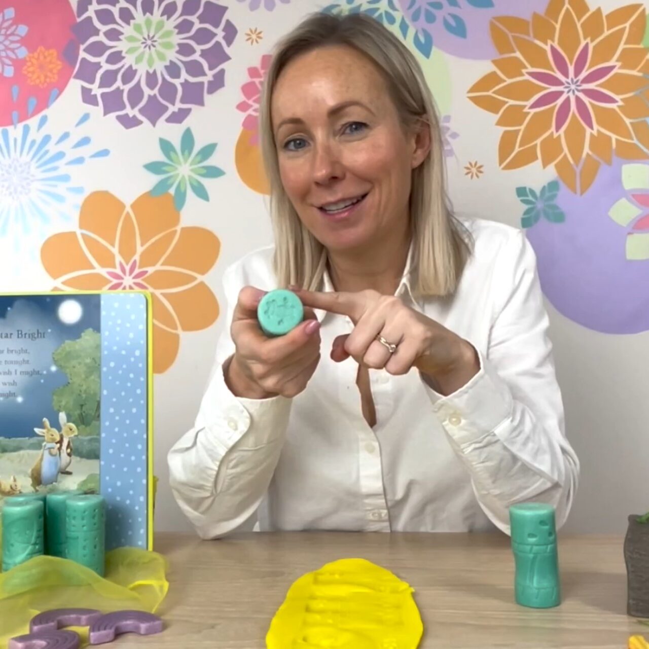 Speech & Language Therapist with Let's Roll Nursery Rhymes