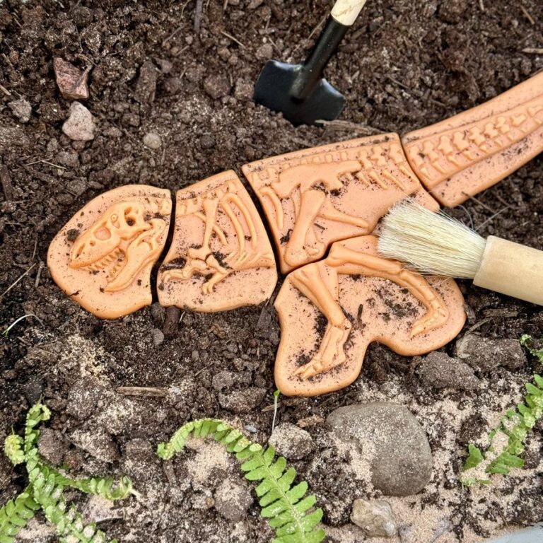 Dig and Discover – Ankylosaurus & Tyrannosaurus rex - Yellow Door