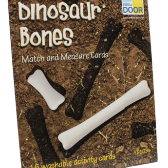 Dinosaur Bones Match and Measure Activity Cards